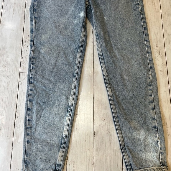 Free People Jean Coverall Size 25 Stone Beach Blue Color NWT - Picture 2 of 7